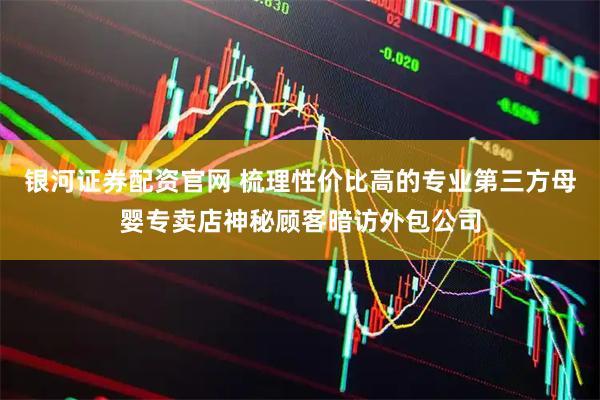 银河证券配资官网 梳理性价比高的专业第三方母婴专卖店神秘顾客暗访外包公司